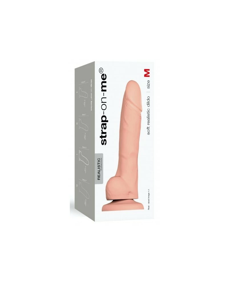 Strap-on-me Gode Réaliste Soft M 14 X 3.8cm 4 Strap-on-me Gode Réaliste Soft M 14 X 3.8cm – Image 2