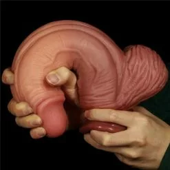 LoveToy Nature Cock Gode Réaliste Ttbm Nature Cock 18 X 6.5 Cm -GODES EN SILICONE Soldes gode realiste ttbm nature cock 18 x 65 cm 7