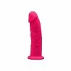 Gode Silexd Modèle 2 - 6" - 15 X 3.5cm Rose -GODES EN SILICONE Soldes gode silexd modele 2 6 15 x 35cm rose