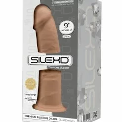 Gode Silexd Modèle 2 - 9" - 21 X 5.3cm Latino -GODES EN SILICONE Soldes gode silexd modele 2 9 21 x 53cm latino 1