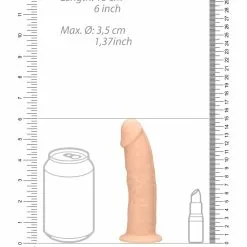 Real Rock Gode Silicone Realrock 14.5 X 3.7cm -GODES EN SILICONE Soldes gode silicone realrock 145 x 37cm 5
