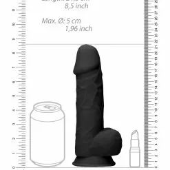 Real Rock Gode Silicone Realrock 16 X 5 Cm -GODES EN SILICONE Soldes gode silicone realrock 16 x 5 cm 4