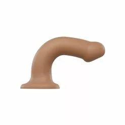 Gode Strap-On-Me Bendable L 17 X 4.5cm Caramel -GODES EN SILICONE Soldes gode strap on me bendable l 17 x 45cm caramel 2
