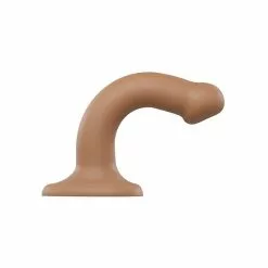 Gode Strap-On-Me Bendable S 15 X 3.2cm Caramel -GODES EN SILICONE Soldes gode strap on me bendable s 15 x 32cm caramel 2