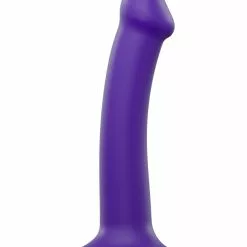 Gode Strap-On-Me Bendable S 15 X 3.5 Cm Violet