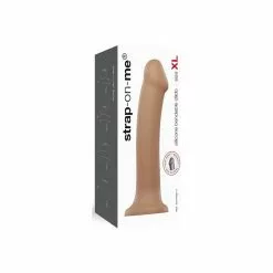 Gode Strap-On-Me Bendable XL 18 X 4.5cm Caramel -GODES EN SILICONE Soldes gode strap on me bendable xl 18 x 45cm caramel 1