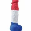 Colours Gode Tricolore Small 13.5 X 4cm -GODES EN SILICONE Soldes gode tricolore small 135 x 4cm