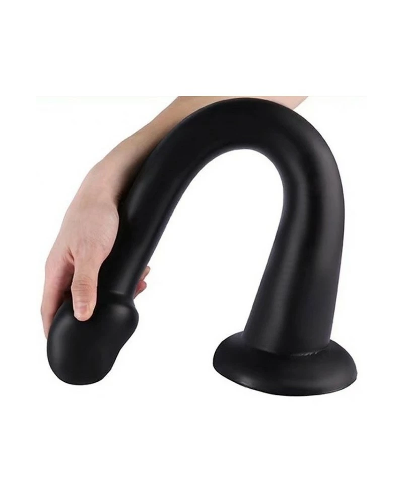 Darksil Gode Whale Dildo S 38 X 3.8cm - Pointe 3.5cm Noir 4 Darksil Gode Whale Dildo S 38 X 3.8cm - Pointe 3.5cm Noir – Image 2