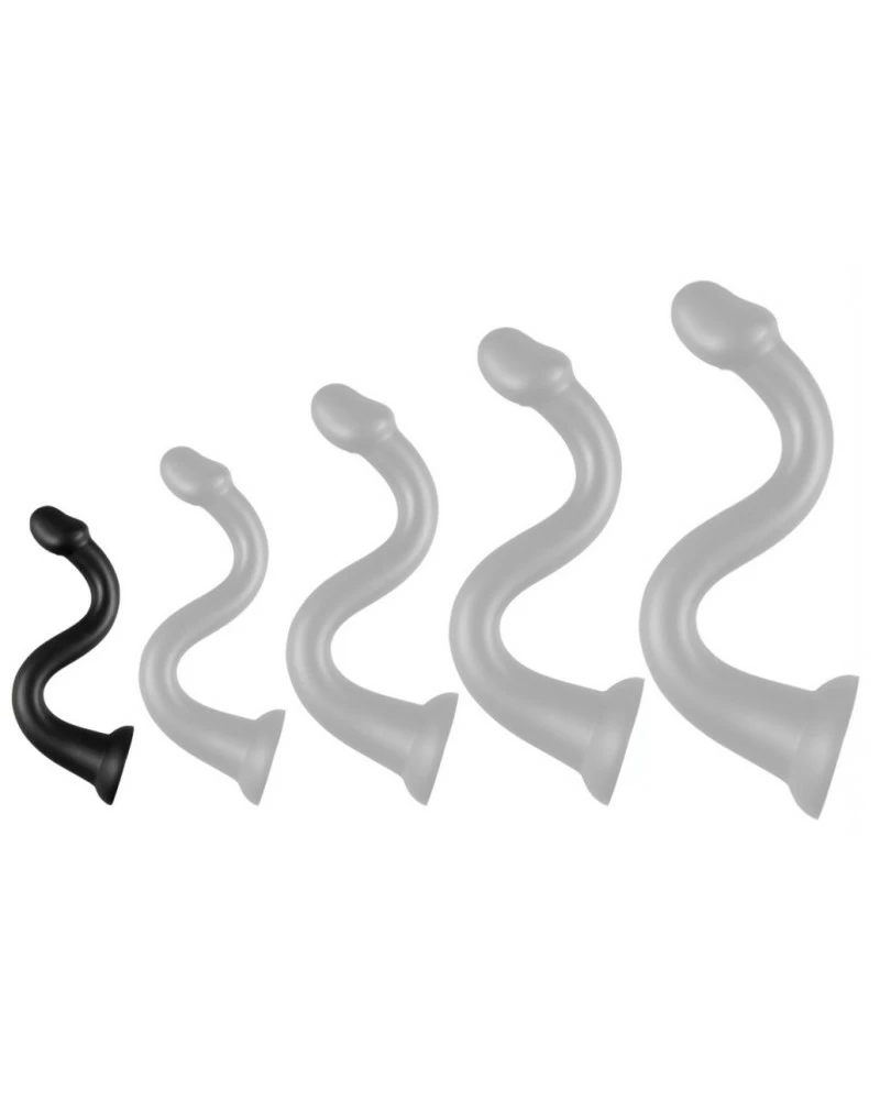 Darksil Gode Whale Dildo S 38 X 3.8cm - Pointe 3.5cm Noir 5 Darksil Gode Whale Dildo S 38 X 3.8cm - Pointe 3.5cm Noir – Image 3