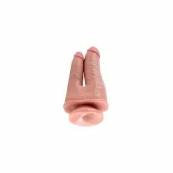Gode Double King Cock Double Gode Penetrator 14 X 4cm -GODES EN SILICONE Soldes king cock double gode penetrator 14 x 4cm 3