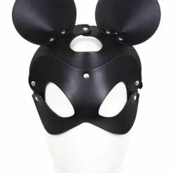Kiotos Masque Avec Visage Souris Noir