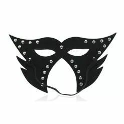 Generique Masque Cat Open Mouth Noir -GODES EN SILICONE Soldes masque cat open mouth noir 2