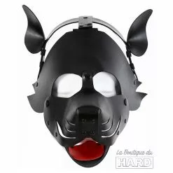Kinky Puppy Masque Dog Pup Noir