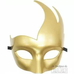 KinkHarness Masque Flamy Doré