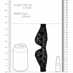 Ouch! Luxury Masque Luxury Noir -GODES EN SILICONE Soldes masque luxury noir 4