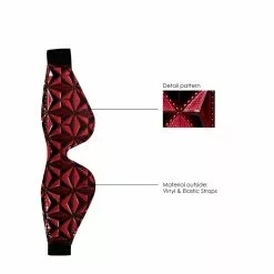 Ouch! Luxury Masque Luxury Rouge -GODES EN SILICONE Soldes masque luxury rouge 3