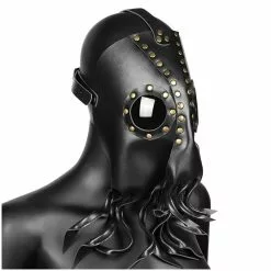 KinkHarness Masque Octopus Noir