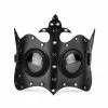 KinkHarness Masque Royal Noir -GODES EN SILICONE Soldes masque royal noir