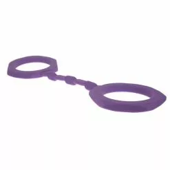 Generique MENOTTE SILICONE VIOLET -GODES EN SILICONE Soldes menotte silicone violet 1