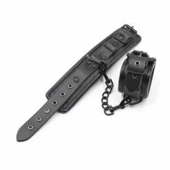 FUKR Menottes Chevilles Lined Noires -GODES EN SILICONE Soldes menottes chevilles lined noires 3