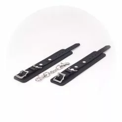 Kiotos Menottes De Chevilles En Silicone DELUXE Noir -GODES EN SILICONE Soldes menottes de chevilles en silicone deluxe noir 6