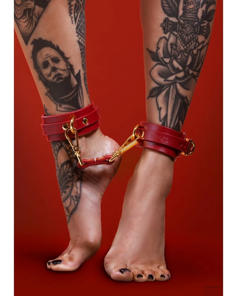 Menottes De Chevilles Taboom Rouges 5 Menottes De Chevilles Taboom Rouges – Image 3