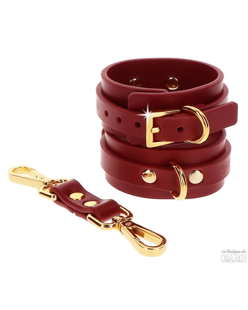 Menottes De Chevilles Taboom Rouges 6 Menottes De Chevilles Taboom Rouges – Image 4