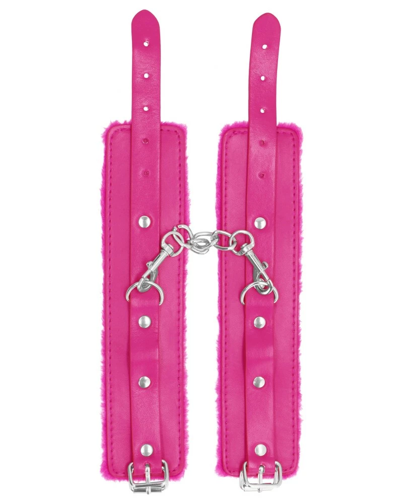 Ouch! Menottes De Poignet Plush Rose 5 Ouch! Menottes De Poignet Plush Rose – Image 3