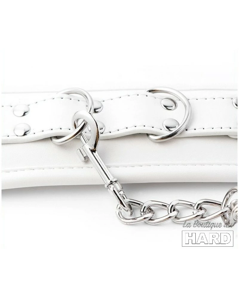 BDSMaster Menottes De Poignets Cuff Bomb Blanches 9 BDSMaster Menottes De Poignets Cuff Bomb Blanches – Image 7