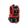 Kiotos Menottes En Cuir Pour Chevilles 6.5cm Rouge