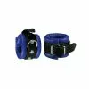 Kiotos Menottes En Cuir Pour Poignets 5cm Bleu