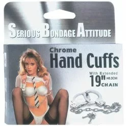 Generique Menottes En Métal Avec ChaÓne 50cm -GODES EN SILICONE Soldes menottes en metal avec chaone 50cm 1