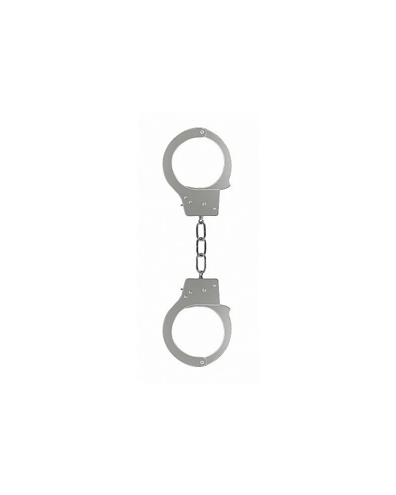 Ouch! Menottes En Métal - Grises 3 Ouch! Menottes En Métal - Grises