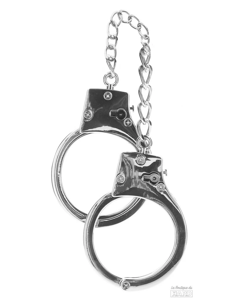 Menottes En Métal Taboom Argentées 5 Menottes En Métal Taboom Argentées – Image 3