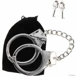 Menottes En Métal Taboom Argentées 16 Menottes En Métal Taboom Argentées -GODES EN SILICONE Soldes menottes en metal taboom argentees 6