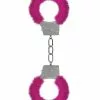 Ouch! Menottes Fourrures Métalliques Rose 2 Ouch! Menottes Fourrures Métalliques Rose -GODES EN SILICONE Soldes menottes fourrures metalliques rose