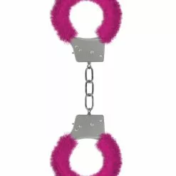 Ouch! Menottes Fourrures Métalliques Rose