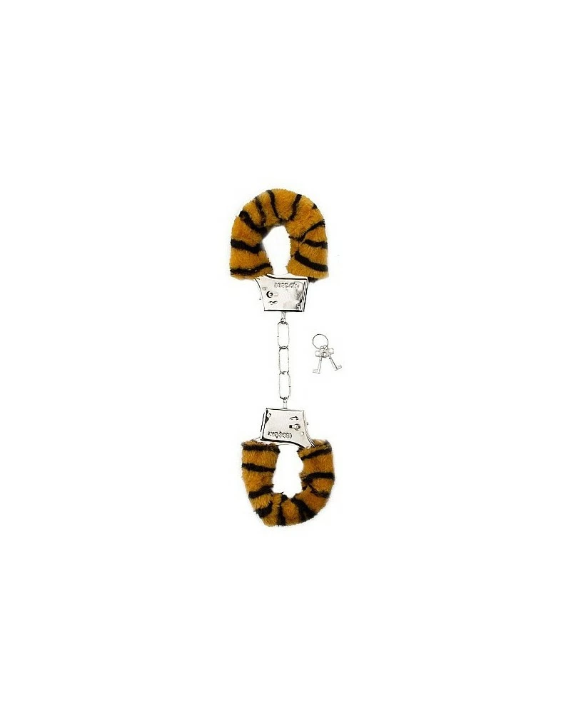 Shots Toys Menottes Furry Tigre 3 Shots Toys Menottes Furry Tigre