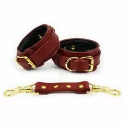 Generique Menottes Pin Lock Rouge Foncé