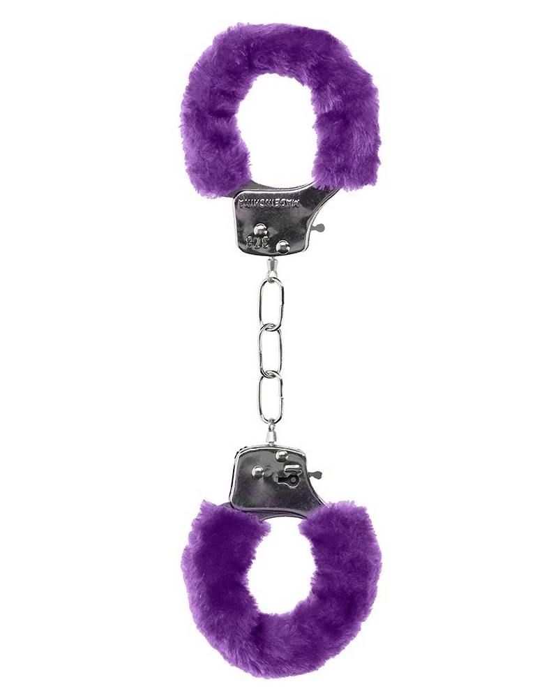 Ouch! Menottes Pleasure Furry Violet 3 Ouch! Menottes Pleasure Furry Violet