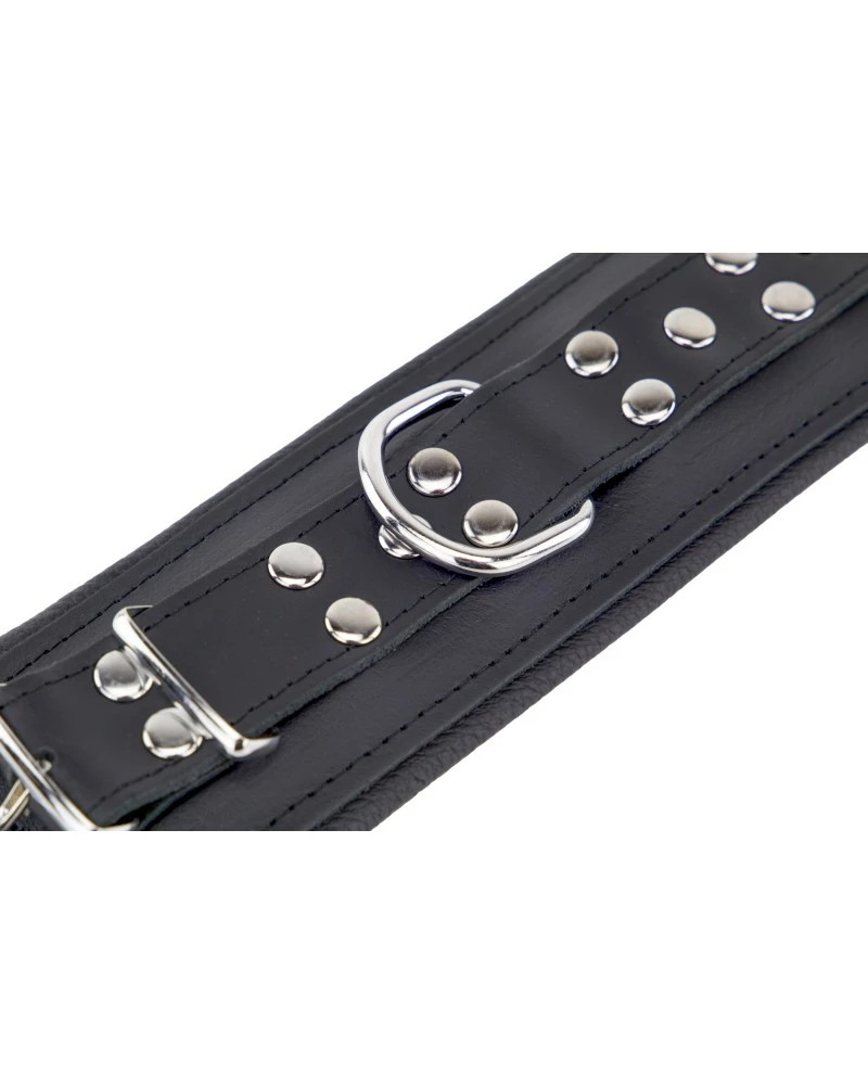 The Red Menottes Rembourrées En Cuir Pour Les Poignets Noir 7 The Red Menottes Rembourrées En Cuir Pour Les Poignets Noir – Image 5