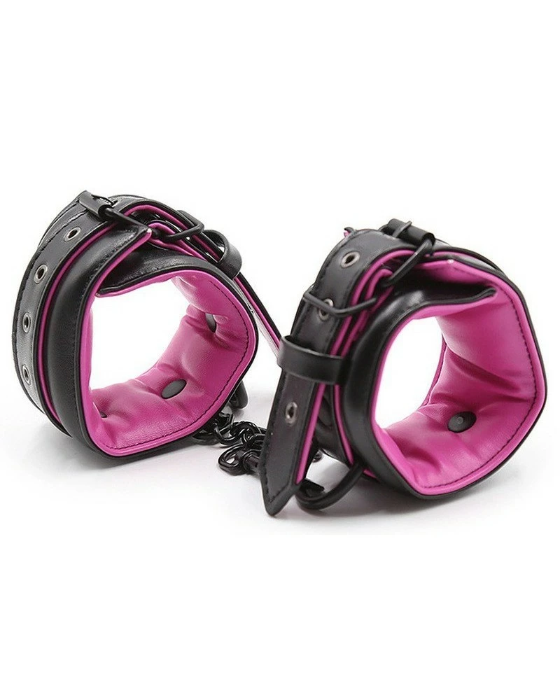 Generique Menottes Rembourrées Pour Les Poignets Roses 3 Generique Menottes Rembourrées Pour Les Poignets Roses