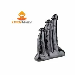 Xtrem Mission Gode MISSION TRIPLICATE 22 X 14 Cm 11 Xtrem Mission Gode MISSION TRIPLICATE 22 X 14 Cm -GODES EN SILICONE Soldes mission triplicate 22 x 14 cm 3