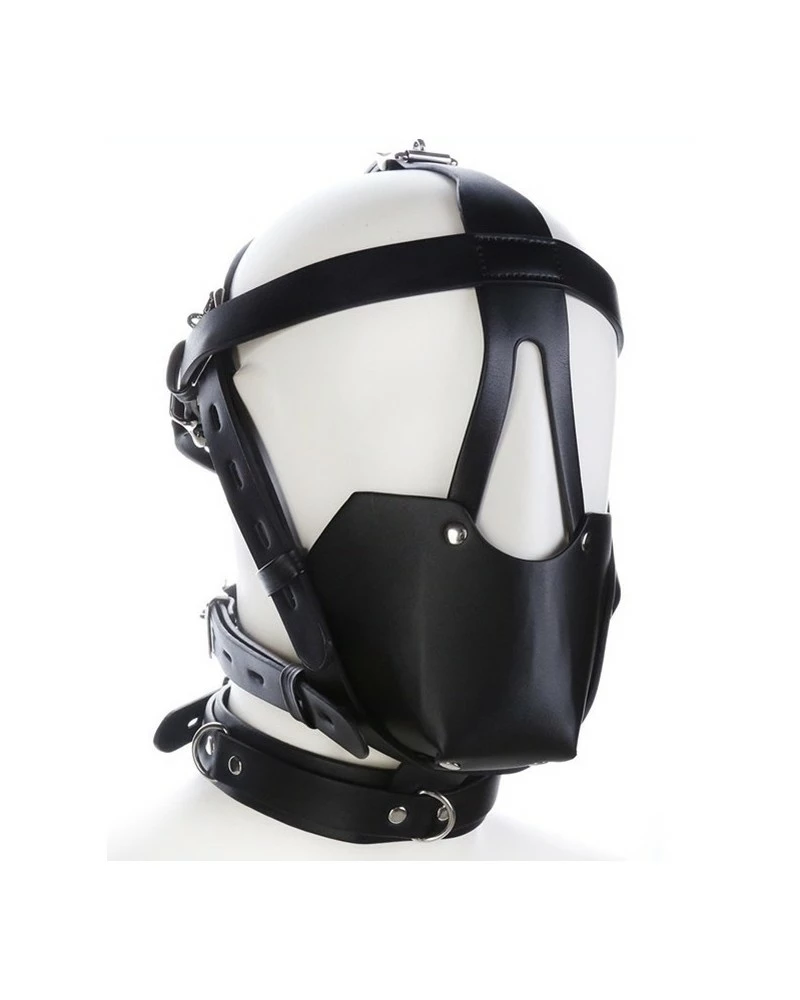 Generique Muselière Sm Harness Head Noire 3 Generique Muselière Sm Harness Head Noire