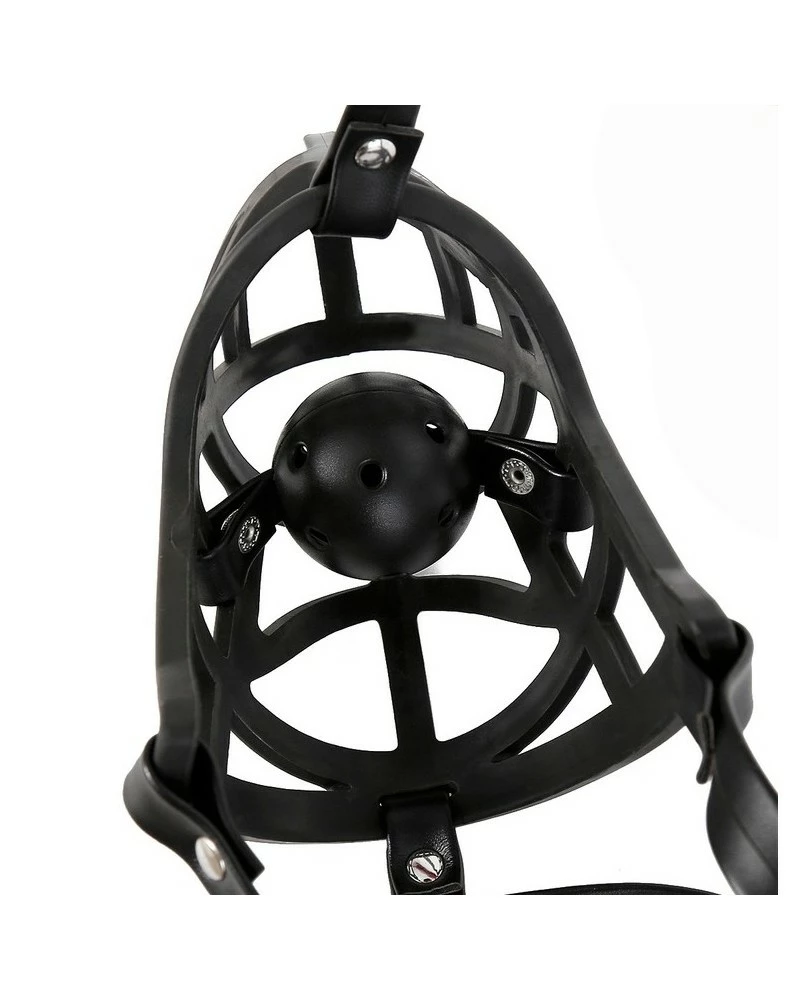 Kinky Puppy Muselière Sm Muzzle Strap Noire L 5 Kinky Puppy Muselière Sm Muzzle Strap Noire L – Image 3