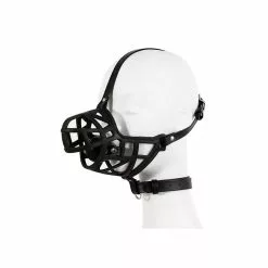 Kinky Puppy Muselière Sm Muzzle Strap Noire L