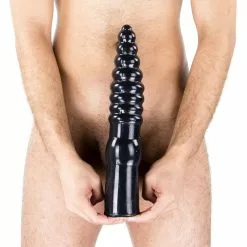Black Hole Gode ONE BEADS LEFT 33 X 7 Cm -GODES EN SILICONE Soldes one beads left 33 x 7 cm 1