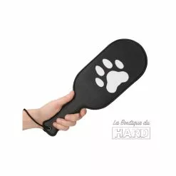 Ouch! Puppy Play Paddle Paw 33cm Noir-Blanc -GODES EN SILICONE Soldes paddle paw 33cm noir blanc 2