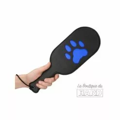 Ouch! Puppy Play Paddle Paw 33cm Noir-Bleu 8 Ouch! Puppy Play Paddle Paw 33cm Noir-Bleu -GODES EN SILICONE Soldes paddle paw 33cm noir bleu 2