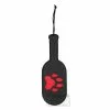 Ouch! Puppy Play Paddle Paw 33cm Noir-Rouge -GODES EN SILICONE Soldes paddle paw 33cm noir rouge